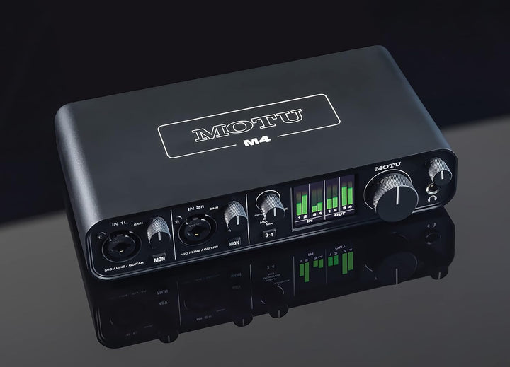MOTU M4 USB-Audio-Schnittstelle Single, Single