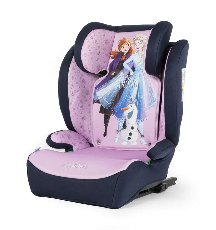Disney Frozen Autositz mit ISOFIX-Befestigung für die Sicherheit von Mädchen mit einer Körpergrösse