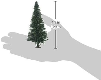 NOCH® Mischwald, Modellbau-Bäume, 25 Stück, 5-14 cm für die Spurweiten H0, TT perfekt für Dioramen u