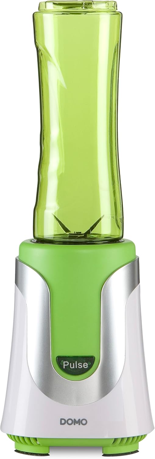DOMO DO436BL Smoothy-Maker Multimixer - My Blender - Inklusive 600ml und 300ml Flasche - Grün Green,