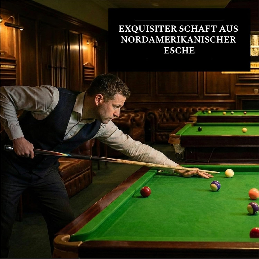 BCE Protégé 3/4 Cut Christophe Lambert Billardqueue und Hartschalenkoffer