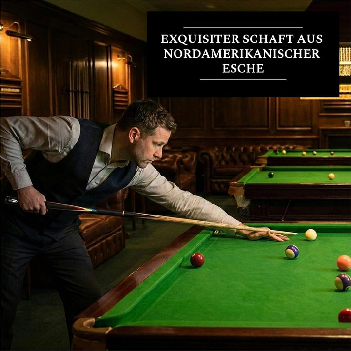 BCE Protégé 3/4 Cut Christophe Lambert Billardqueue und Hartschalenkoffer