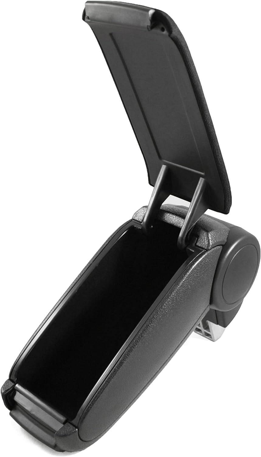 Armlehne Mittelarmlehne Konsole Mittelkonsole Aufbewahrungsbox Schwarz Textil Für Corsa D 2007-2014