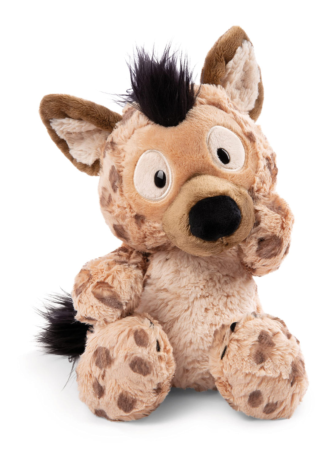 NICI Kuscheltier Hyäne Helgi 25 cm – Stofftier aus weichem Plüsch, naturgetreues Plüschtier zum Kusc