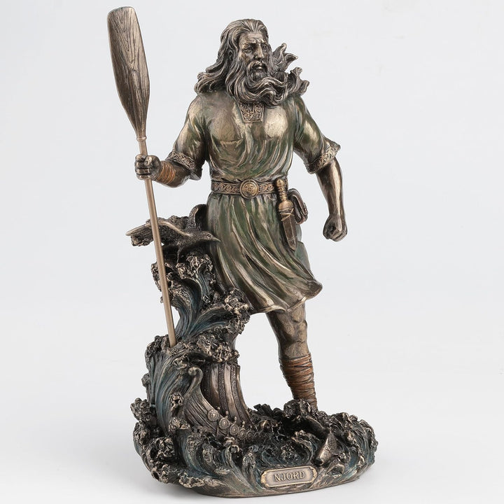 Veronese Design 26,7 cm hoch Njord nordischer Gott des Windes und des Meeres, Wikinger, nordisch, ka