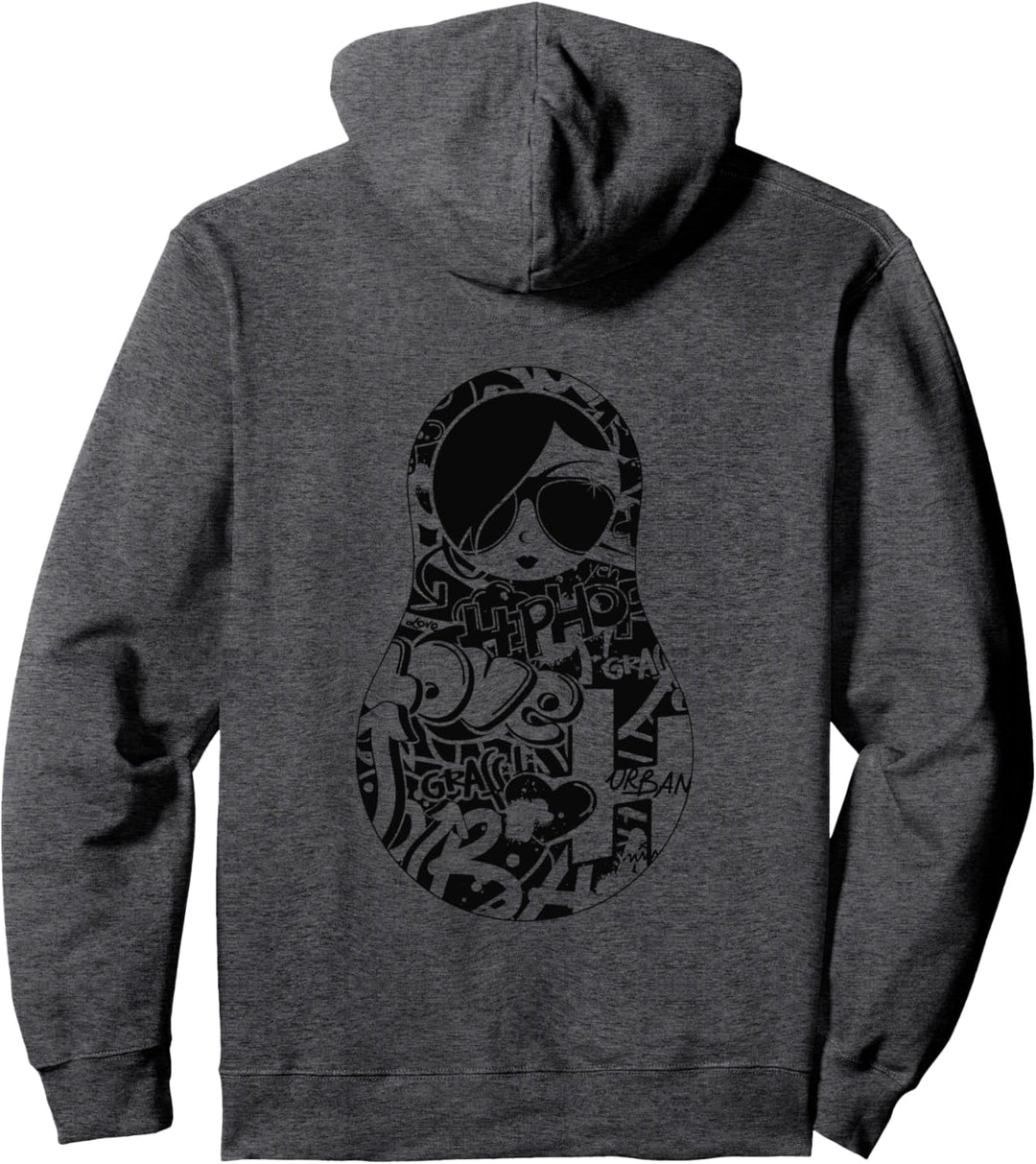 Matroschka Nina / Graffiti / Urbanstyle / Hiphop / StreetArt Pullover Hoodie
