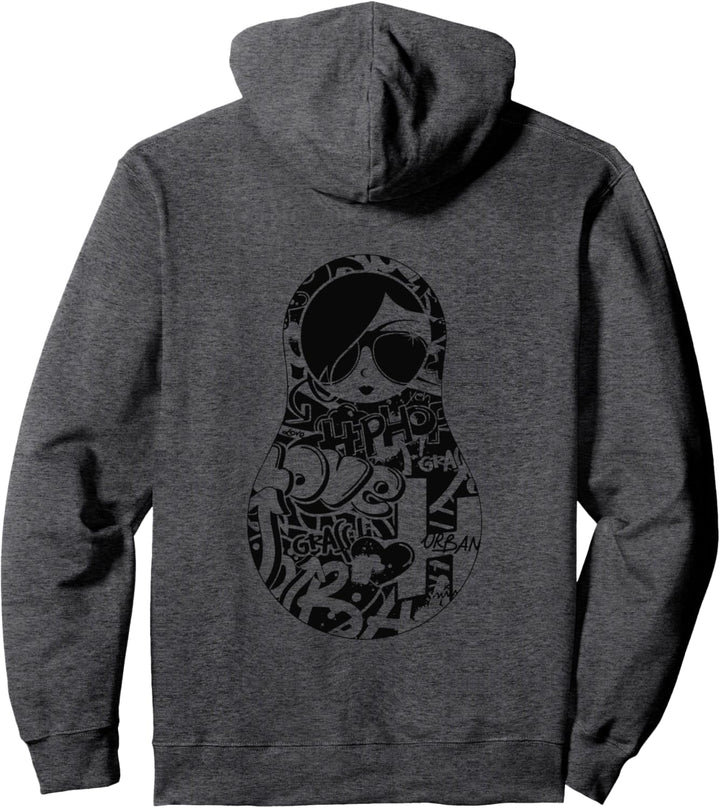Matroschka Nina / Graffiti / Urbanstyle / Hiphop / StreetArt Pullover Hoodie