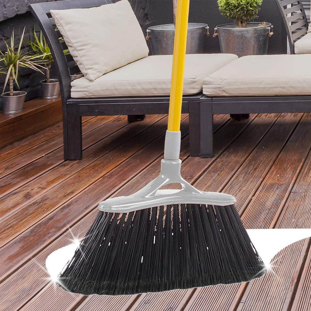 Apex Hoher Besen mit Teleskopstiel, Kunststoff, Mehrfarbig, 30 x 30 x 30 cm