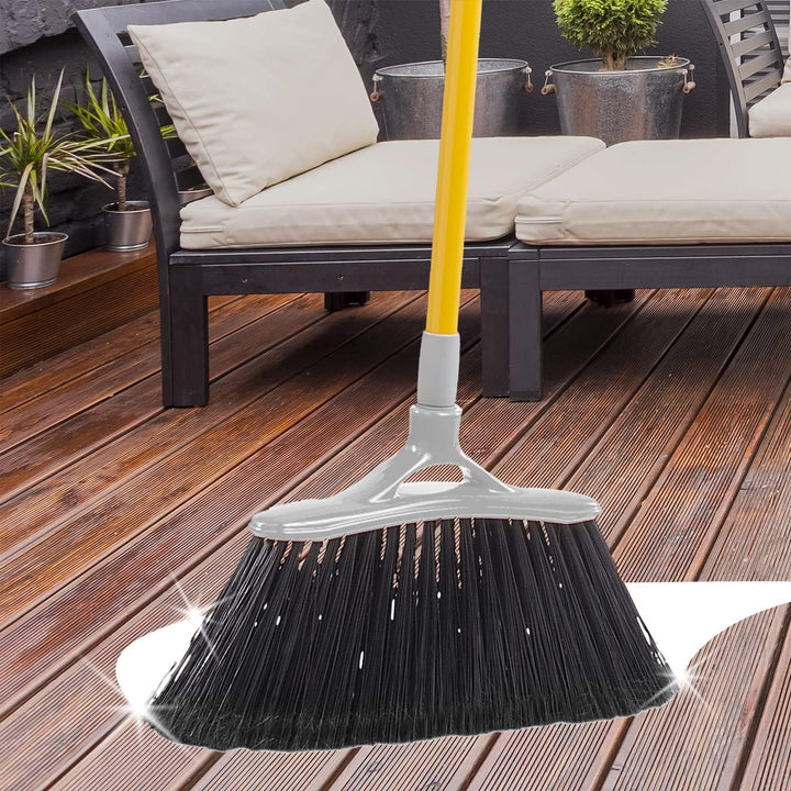 Apex Hoher Besen mit Teleskopstiel, Kunststoff, Mehrfarbig, 30 x 30 x 30 cm