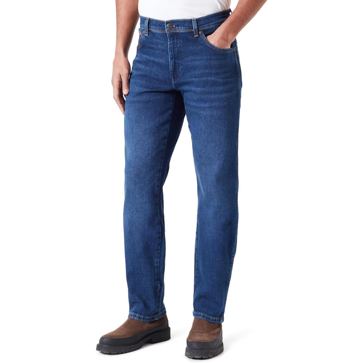 Wrangler Herren Texas Jeans 28W / 32L Dancing Water, 28W / 32L Dancing Water