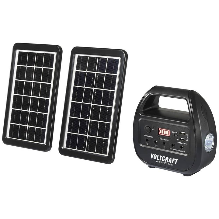 VOLTCRAFT VC-PS15000-Solar VC-14297675 Solar-Powerbank Ladestrom Solarzelle 0.51 A 3 W 15000 mAh
