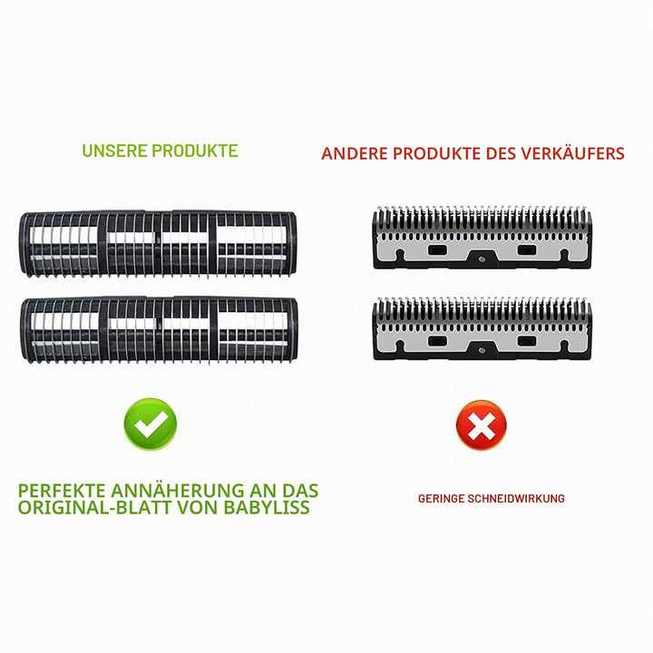 Ersatzscherteil Kompatibel mit BaByliss Folienrasierer FXFS2G/FXFS2 Rasierer,Elektrorasierer Scherko
