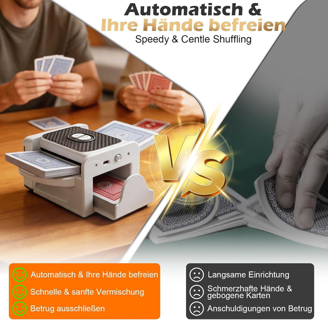 Elektrische Kartenmischmaschine