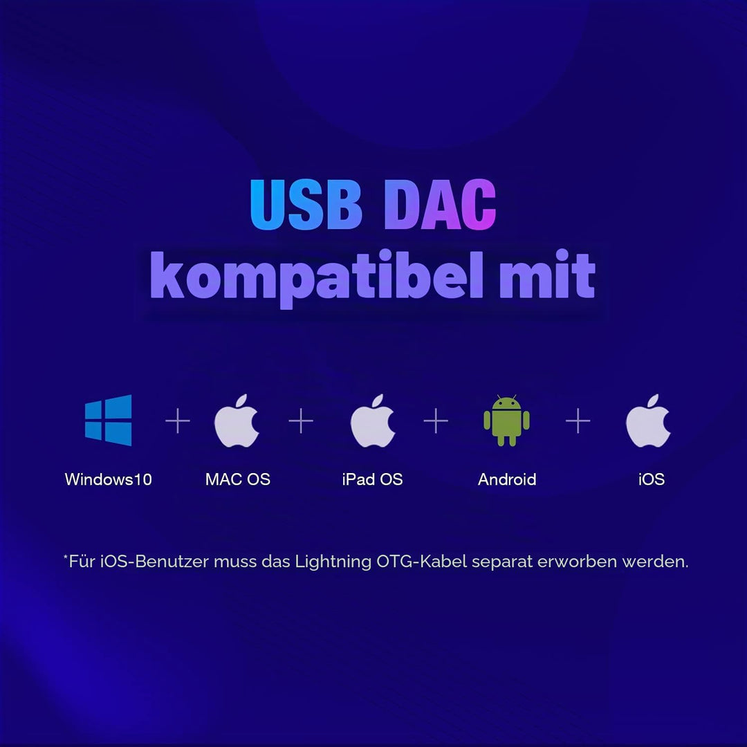 Hidizs DH80S Tragbarer symmetrischer DAC und Verstärker, unterstützt MQA-Audiotechnologie, tragbarer