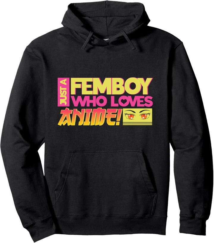 Femboy Anime Crossdressing Cosplay Pullover Hoodie