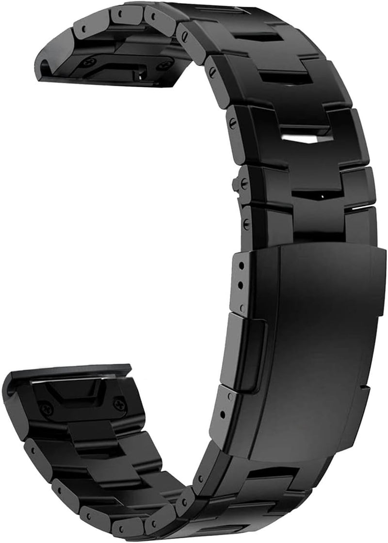 YOOSIDE für Fenix 7X / Fenix 6X / Fenix 5X / Enduro Titan Armband, QuickFit 26mm Verstellbares Metal