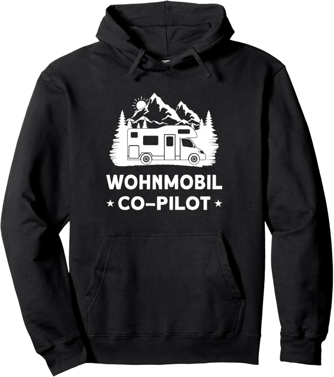 Co-Pilot Camper Frauen Kinder Wohnmobil Zubehör Camping Pullover Hoodie
