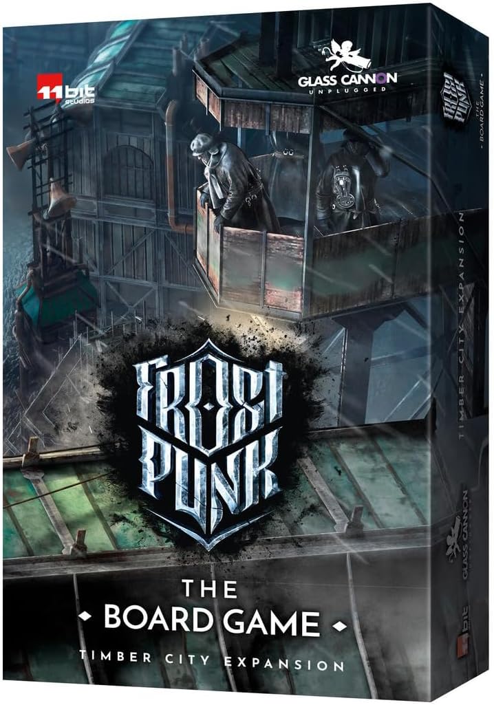 Glass Cannon Unplugged | Timber City Expansion - Frostpunk: Das Brettspiel | Brettspiel | Alter 16+