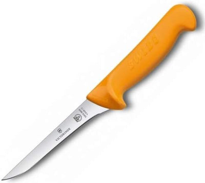 Victorinox Küchenmesser Swibo Ausbeinmesser Normaler Schliff Schmal 16 cm Gelb, 16 cm Gelb