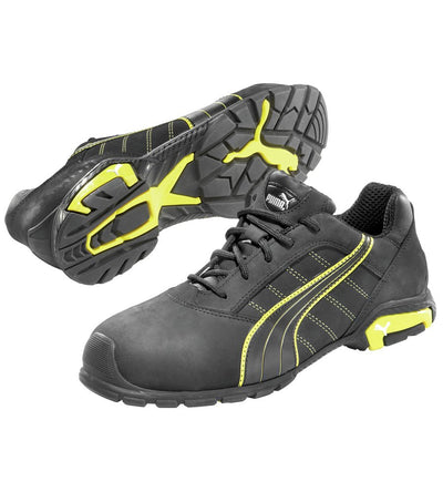 Puma Safety Sicherheitsschuhe Metro Protect Amsterdam Low Sicherheitshalbschuhe Gr. 43, schwarz 43 E