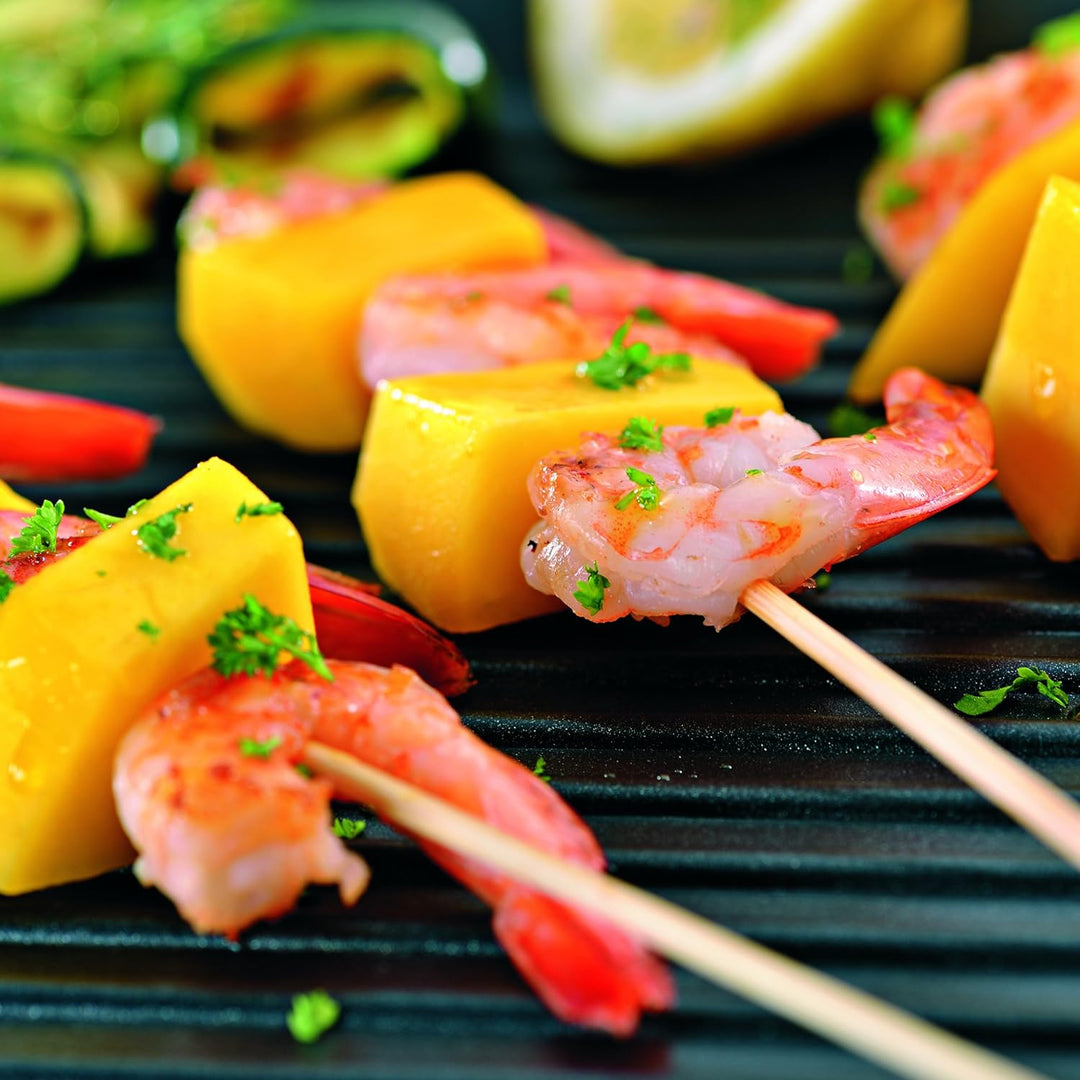 Kela 15156 Grill-Eckpfanne, 2 Ausgüsse, Antihaftversiegelung, Aluguss 5 mm, Induktionsgeeignet, 28 x