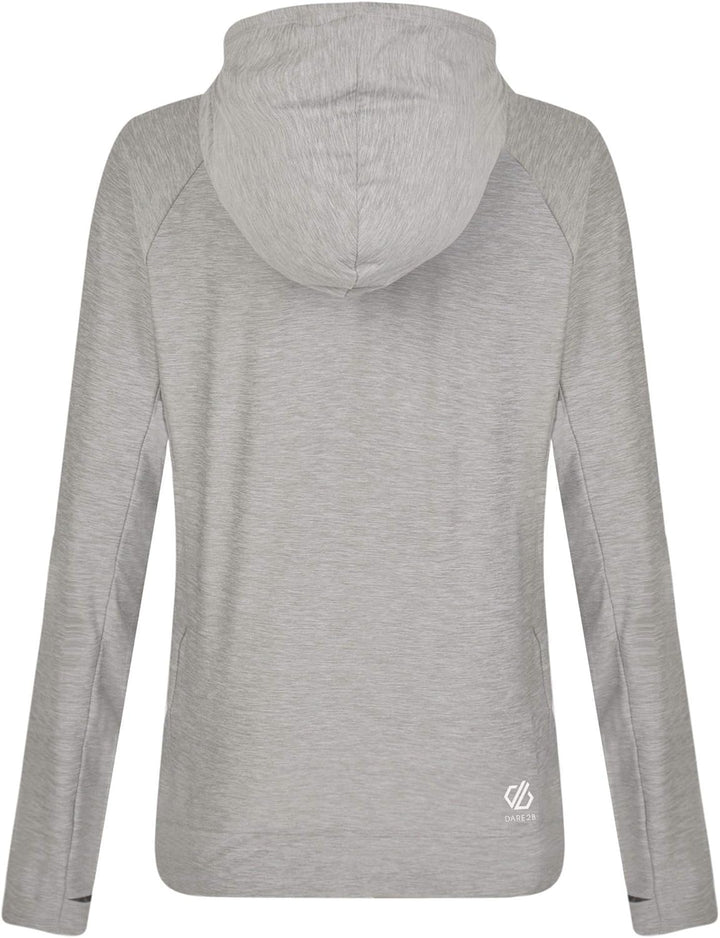 Dare2b Damen Sprint City Hoodie Pullover Sweater XS Ebony Grey, XS Ebony Grey