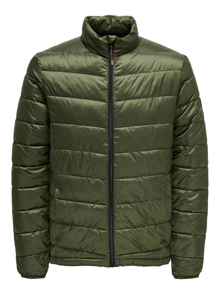 ONLY & SONS Herren Jacke ONSCARVEN Regular Fit XS S M L XL XXL Schwarz Grün S Olive, S Olive