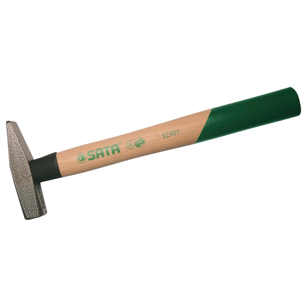 SATA ST92402SC Schlosserhammer, Vorschlaghammer, Stahlhammer und Ingenieurhammer, mit Hickory Holzst