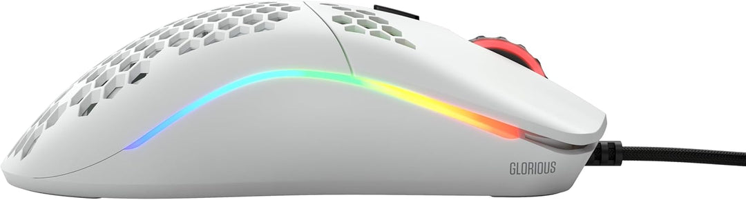 Glorious Gaming Model O- (Minus) Compact Wired Gaming Mouse – Im superleichten Wabendesign mit 58 g,