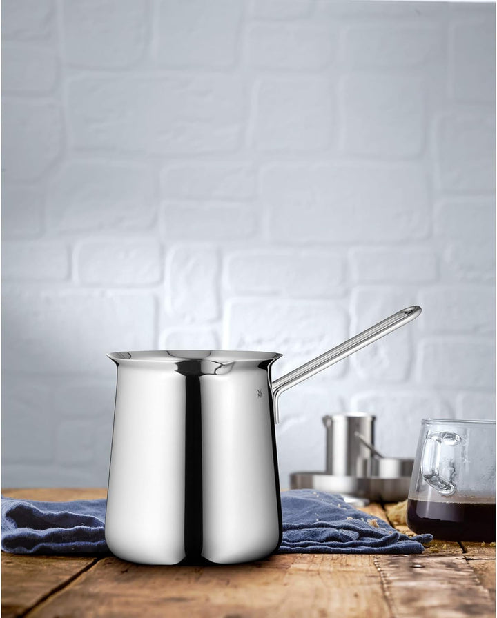 WMF Gourmet Mokkakännchen 680 ml, Mokkakanne für 12 Tassen geeignet, Cromargan Edelstahl poliert, sp