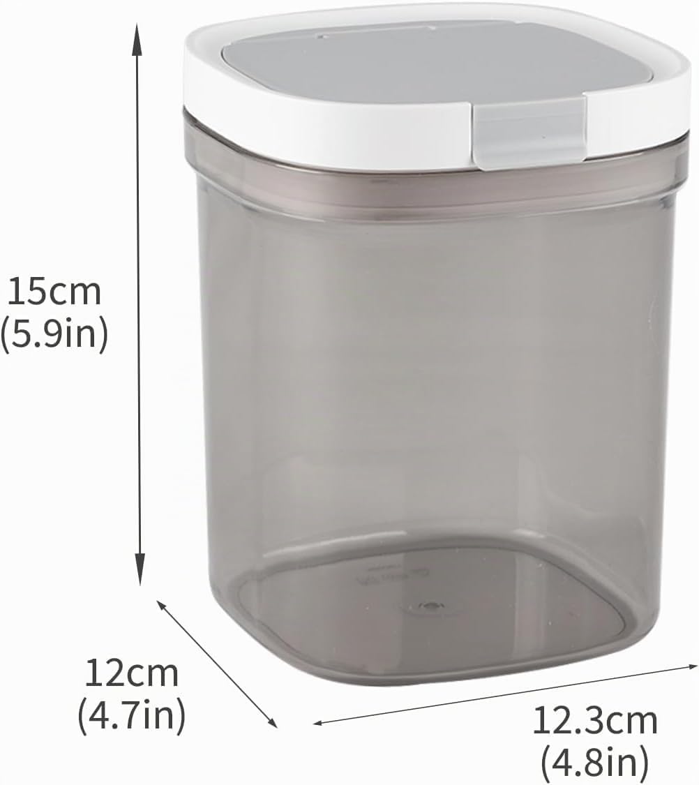Kaffeedose Bohnen 1300ml Vorratsgläser mit Deckel Luftdicht Behälter Kaffeepads Dose zur Aufbewahrun