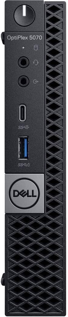 Dell Optiplex 5070 Mini Desktop Computer, Intel Core i5-8500, 8GB RAM, 256GB SSD, WiFi, Bluetooth, U