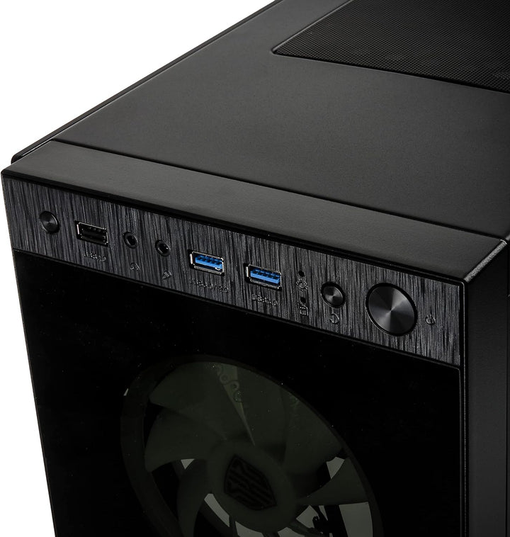 KOLINK Horizon RGB Midi-Tower ATX, Tempered Glass Computergehäuse, PC Hülle, RGB PC Case, PC Gehäuse