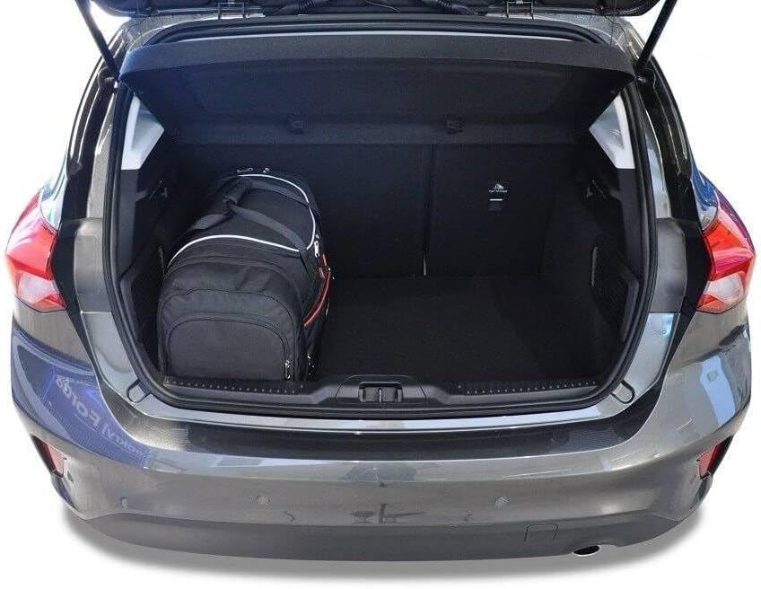 KJUST Dedizierte Reisetaschen 4 stk kompatibel mit FORD FOCUS HATCHBACK IV 2018+