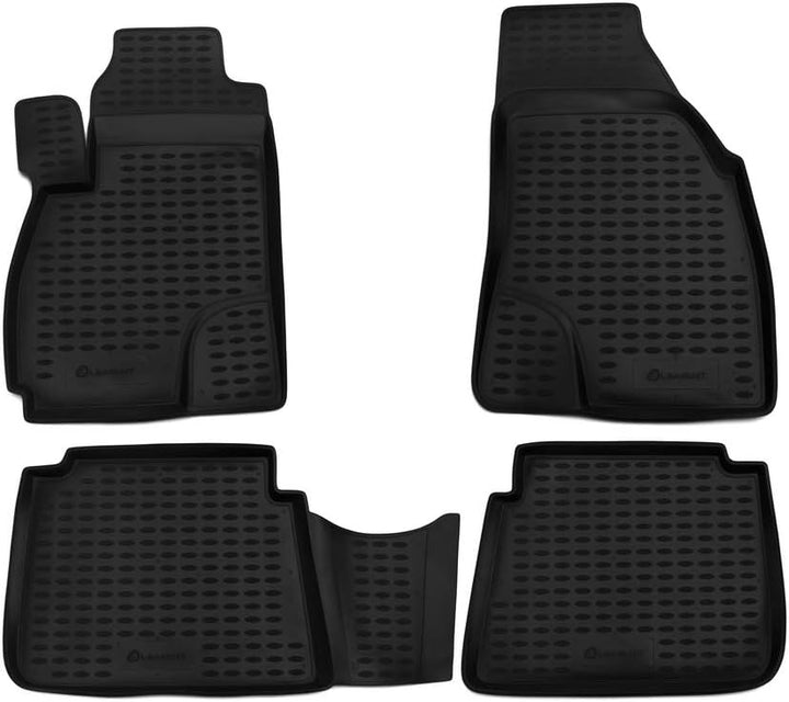 Element Gummimatten Passgenaue Fussmatten Hyundai Santa Fe Classic 2001-2006 4tlg HYUNDAI Santa Fe,