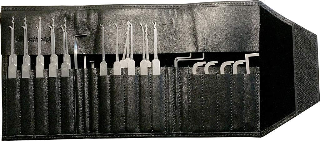 Multipick ELITE 29 Lockpicking Set 29 Teile Dietrich Set Made in Germany für den beruflichen Gebrauc