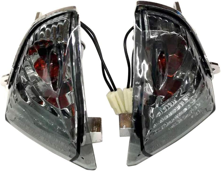 1 Pair Motorcycle Rear Turn Signal Indicator Light Compatible with Suzuki GSXR 600 GSXR 750 K6/GSXR