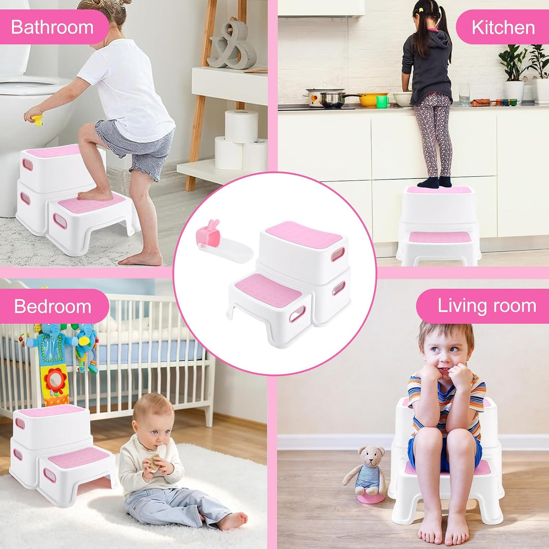 Tritthocker Kinder 2 Stufen, Tritthocker für Kinder 2 Stufen, Trittschemel