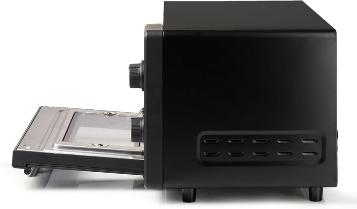 Salco Mini-Backofen | 9 Liter Kapazität | 700W | Mit Timer & Abschaltautomatik | 100-230°C | Grillen