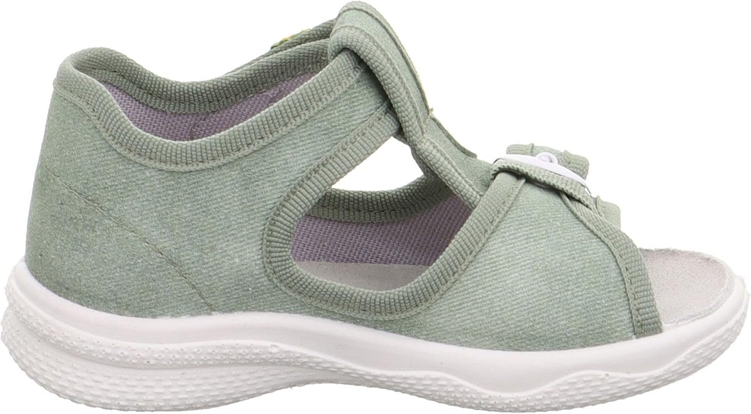 Superfit POLLY Hausschuhe 0-400292 Jungen 18 EU Hellgrün Silber 7500, 18 EU Hellgrün Silber 7500