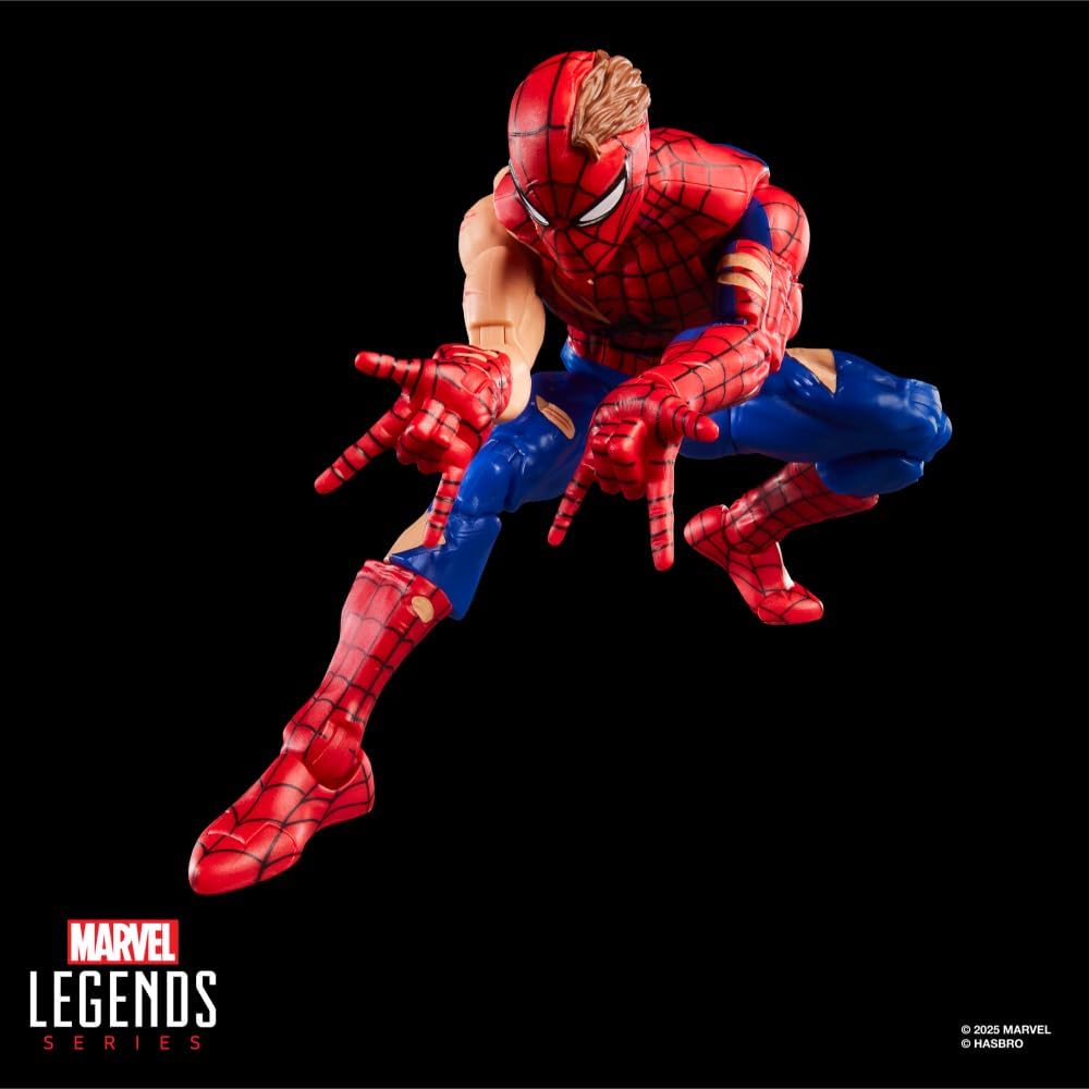 Hasbro Marvel Legends Series Magic: The Gathering Spider-Man mit Kampfspuren, Action-Figur Plus Exkl