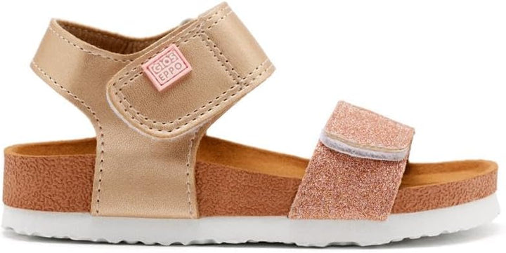 GIOSEPPO Mädchen Jabbeke Peeptoe Sandalen 26 EU Gold Cobre Cobre, 26 EU Gold Cobre Cobre