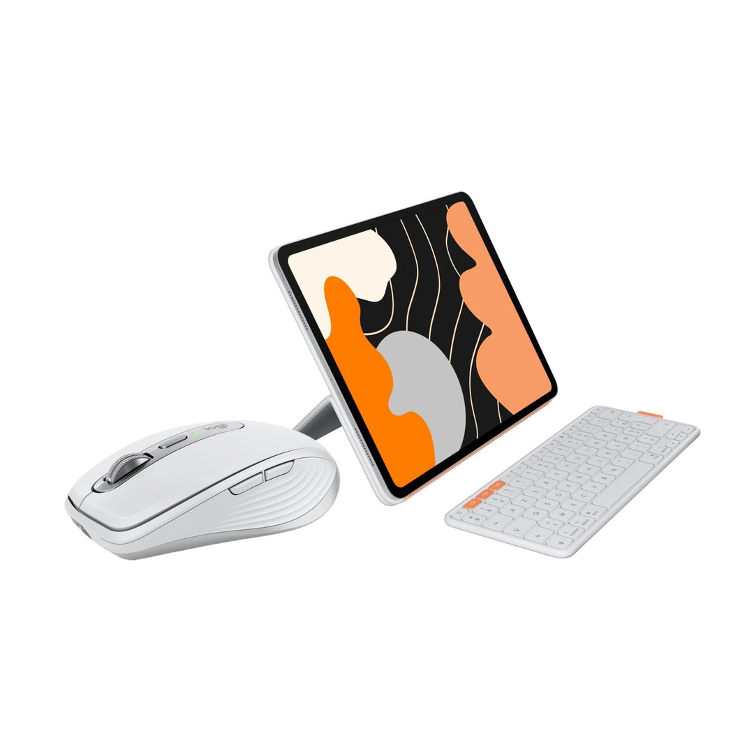 Logitech MX Anywhere 3S for Mac, kompakte kabellose Bluetooth-Maus, 8K-DPI-Abtastung auf jeder Fläch