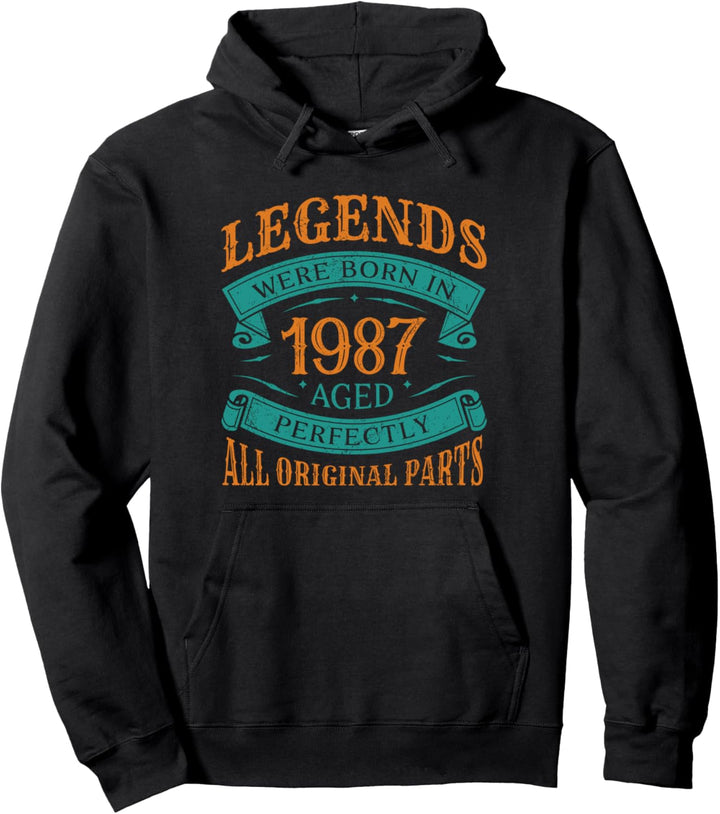 Legenden wurden 1987 geboren Legends Were Born In 1987 Pullover Hoodie