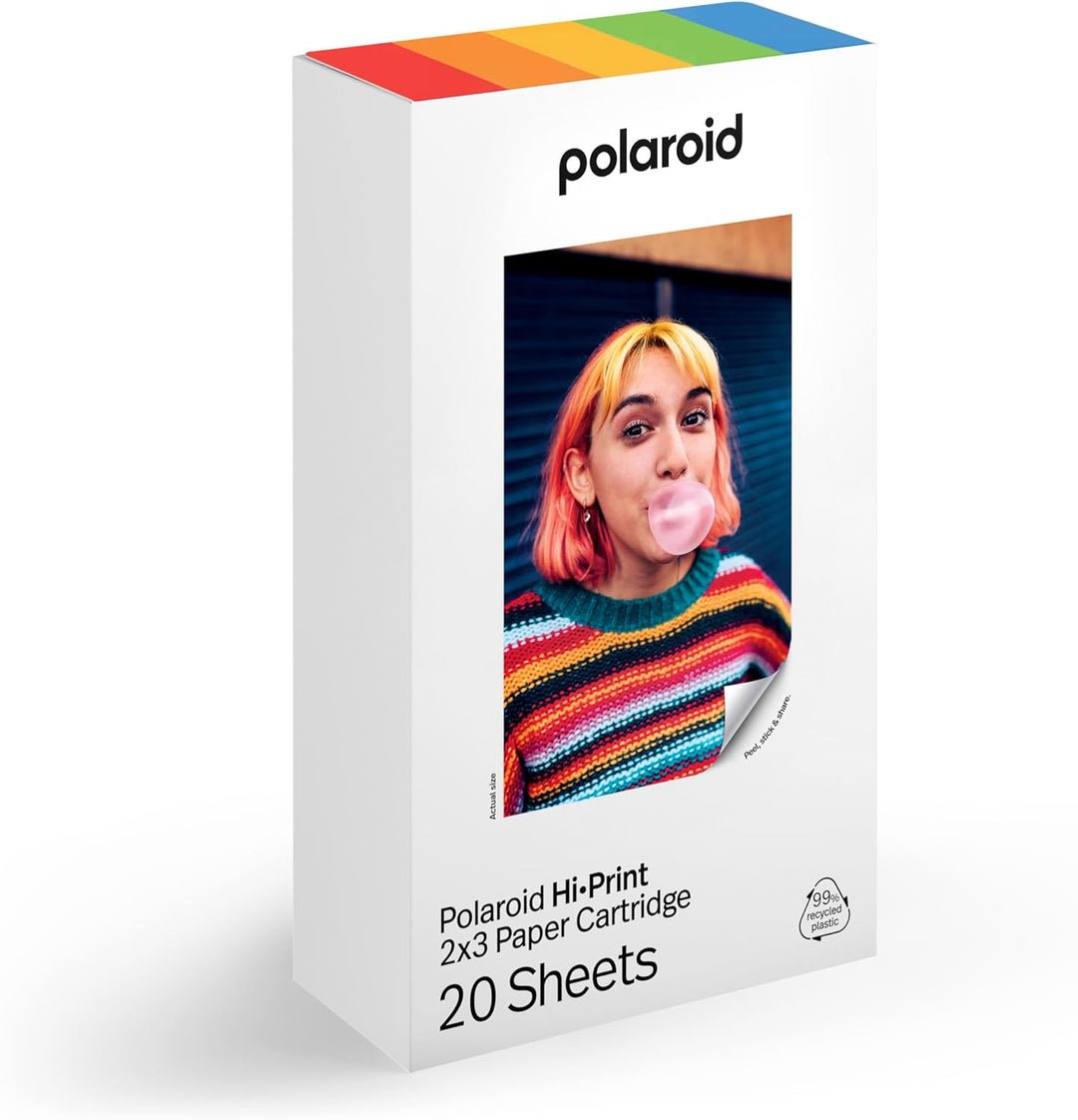Polaroid Bundle Hi-Print+Paper - 2nd Generation - Bluetooth-verbundener 2x3 Pocket Photo- und Dye-Su