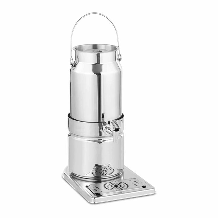 APS 10750 Milchkanne -TOP FRESH-, 23 x 35 cm, H: 45 cm, 18/8 Edelstahl, 1 Kühlakku im Standfuss