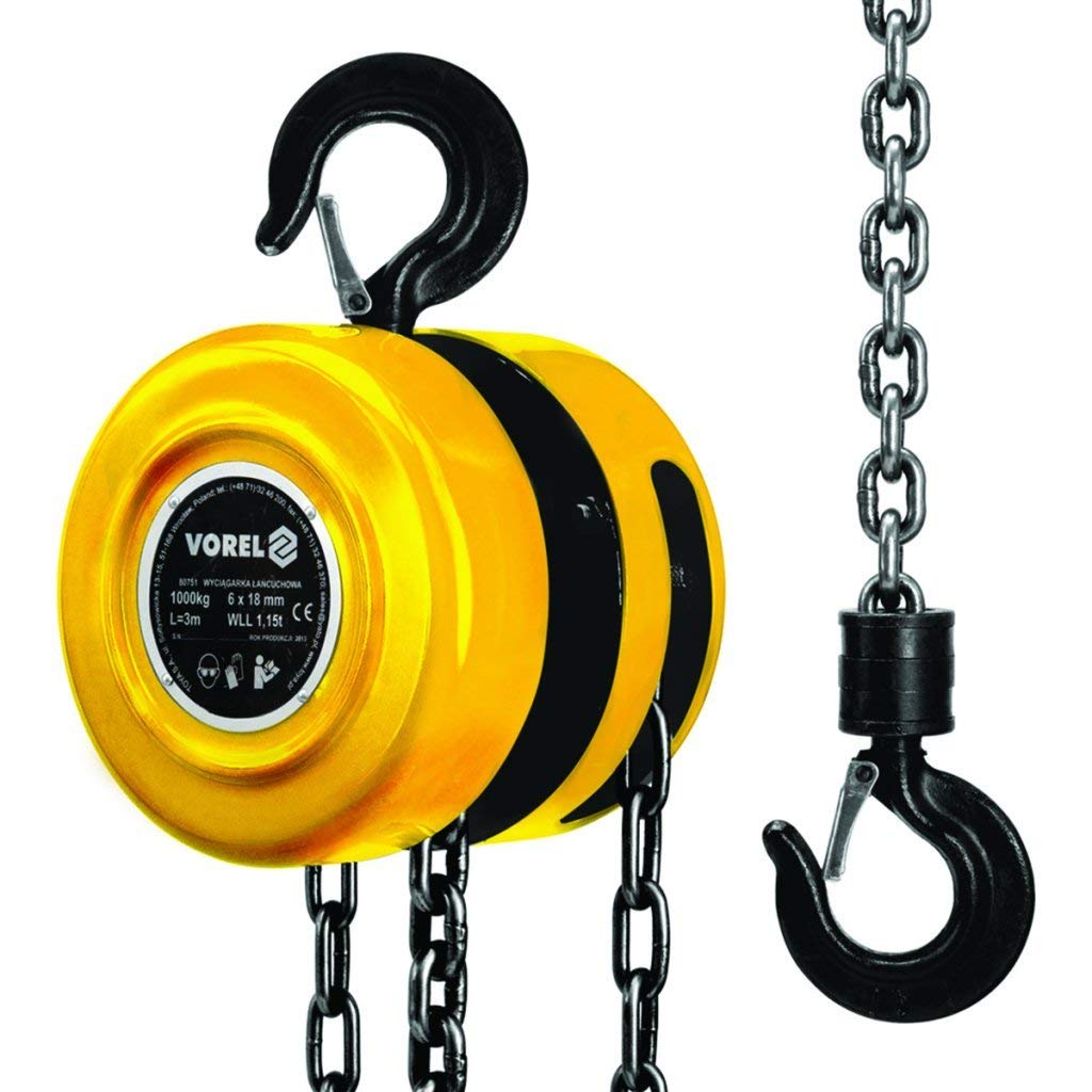 Vorel 80751 – Kettenblock, 1.000 kg