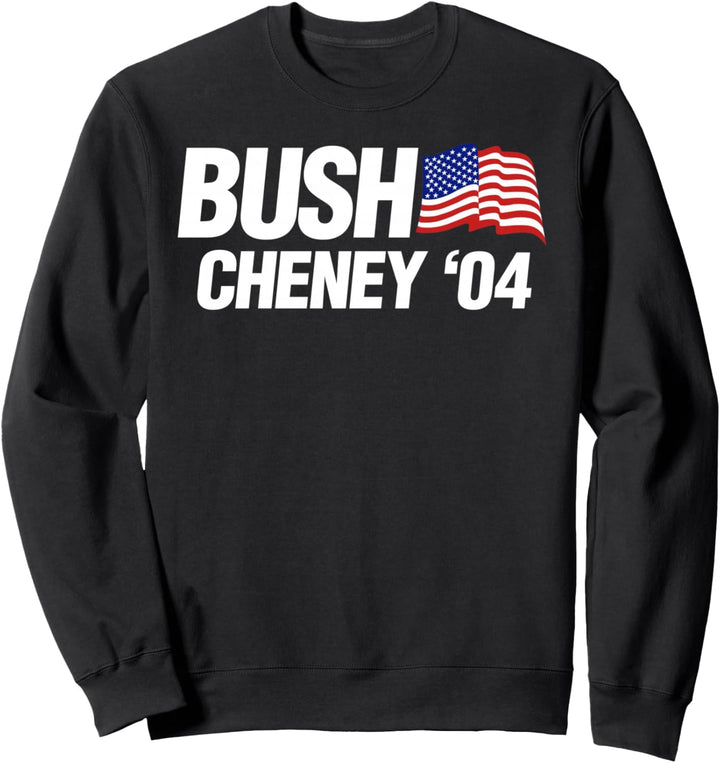 Bush Cheney 2004 Wahlkampflogo Sweatshirt