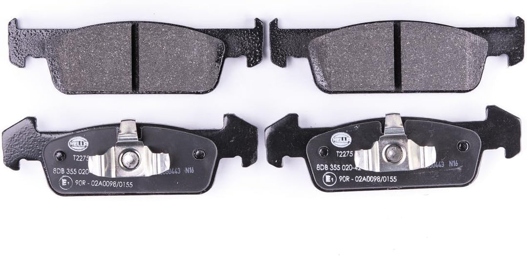 HELLA PAGID 8DB 355 020-421 Bremsbelagsatz - T2275 - Dicke/Stärke: 18mm - Bremssystem: Teves - nicht