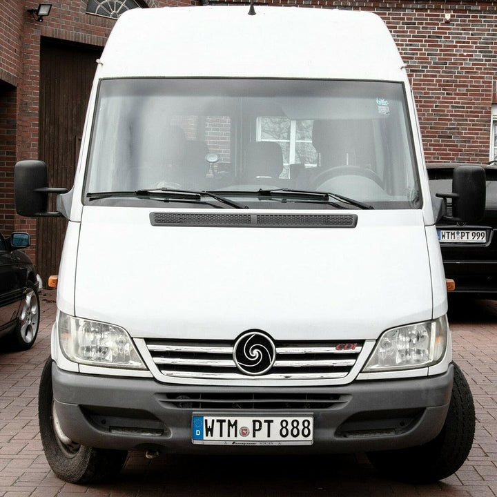 Recambo EDELSTAHL GRILL LEISTEN CHROM passend für MERCEDES SPRINTER, W902-W905 FL | BJ 2002-2006